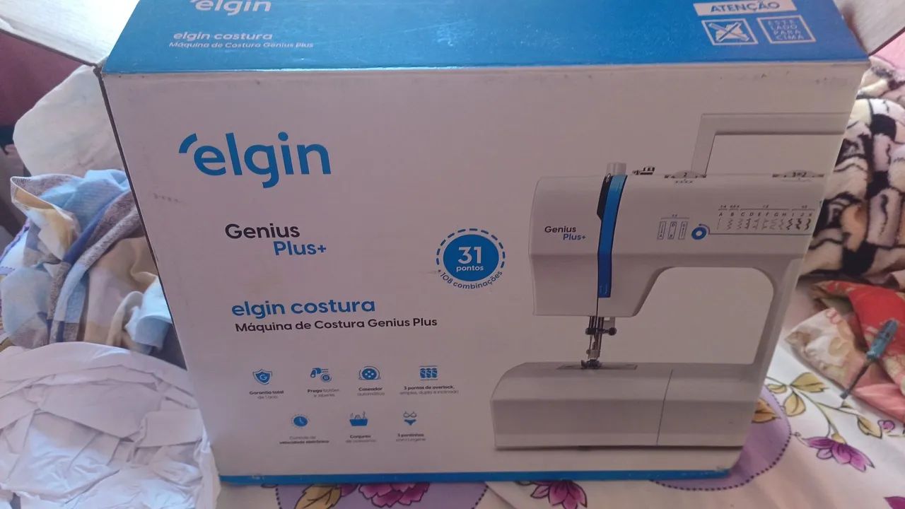 Vendo máquina de costura nova 