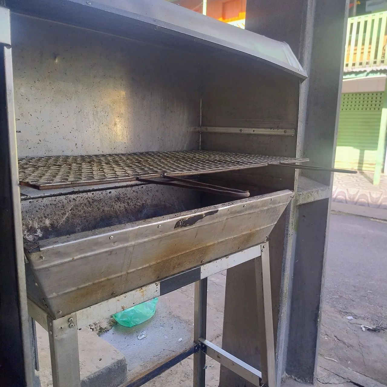 Churrasqueira de inox 