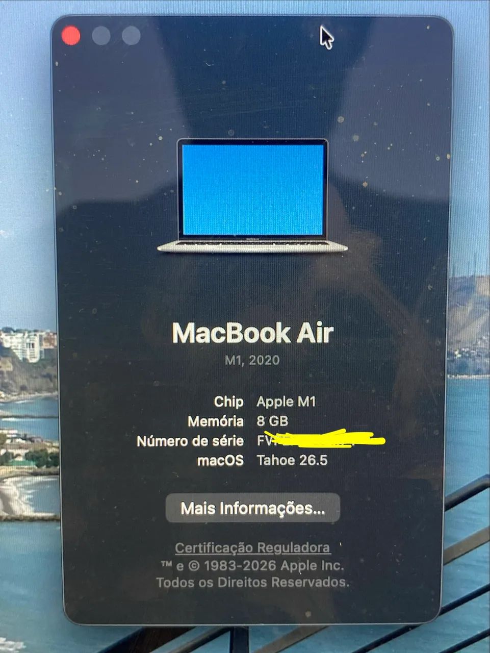 Macbook Air Cup M1 2020 8gb 256gb computador - Foto 2