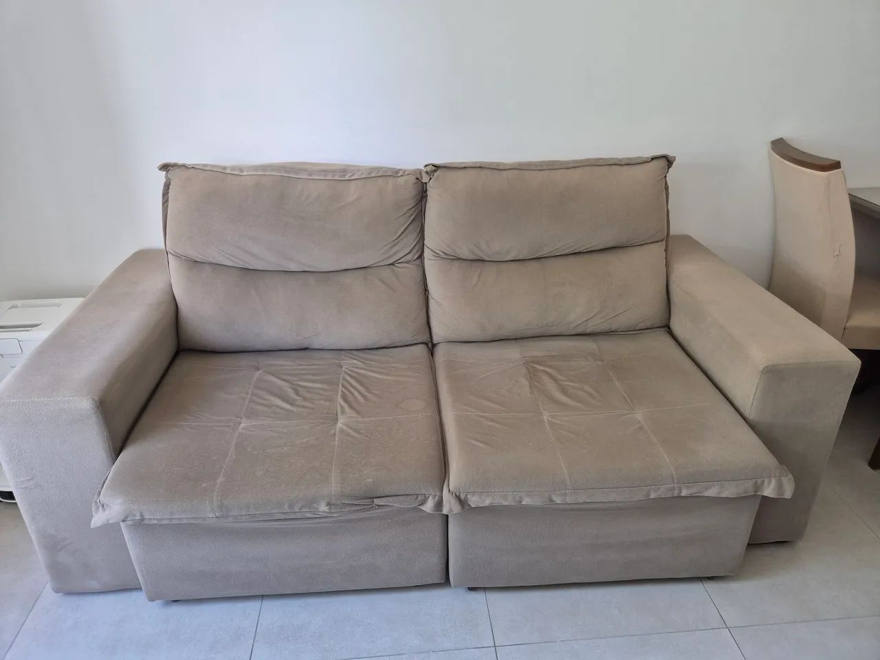 Sofá retrátil 3 lugares - Foto 3