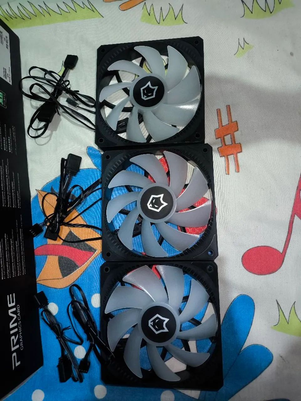 Placa mãe MSI A520M-A PRO Nova lacrada, e três Fans ARGB de brinde  - Foto 2