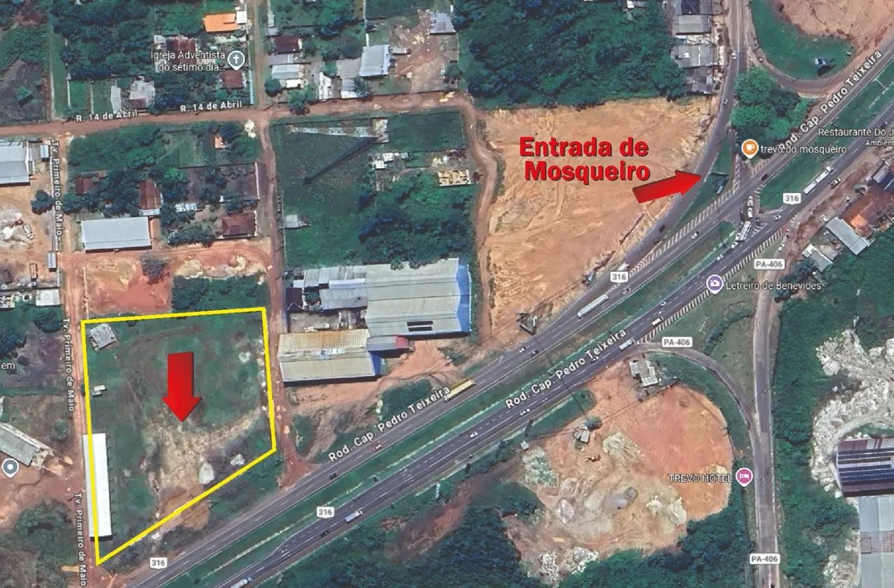 Aluga-se Terreno com galpão próximo a entrada de mosqueiro  - Foto 5