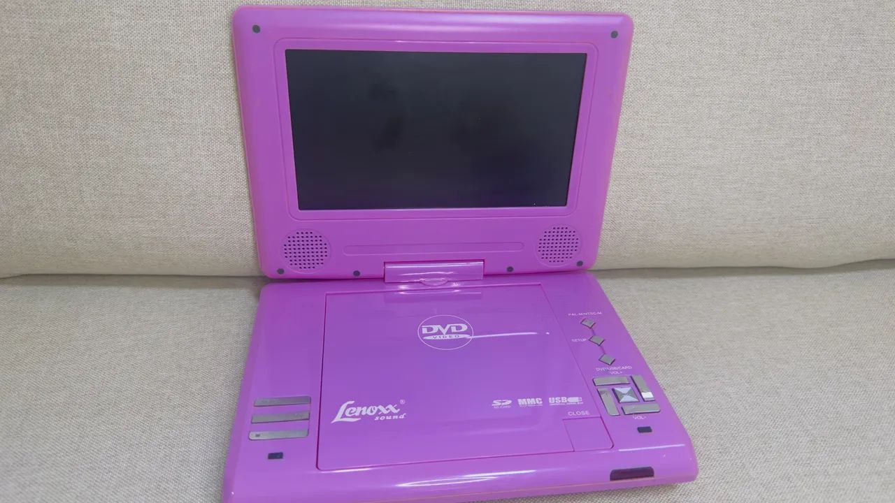 Lenox sound mini toca CD e DVD infantil - Foto 2
