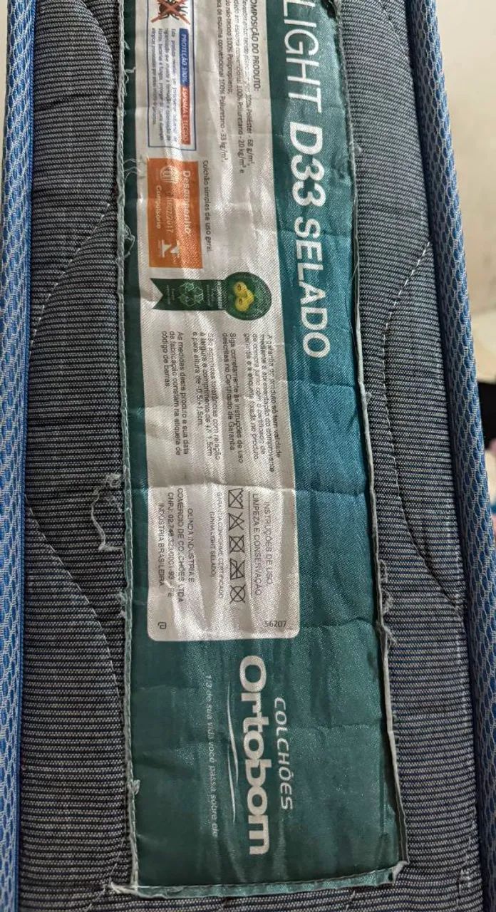 CAMA DE SOLTEIRO ORTOBOM POUCO USADA  - Foto 4