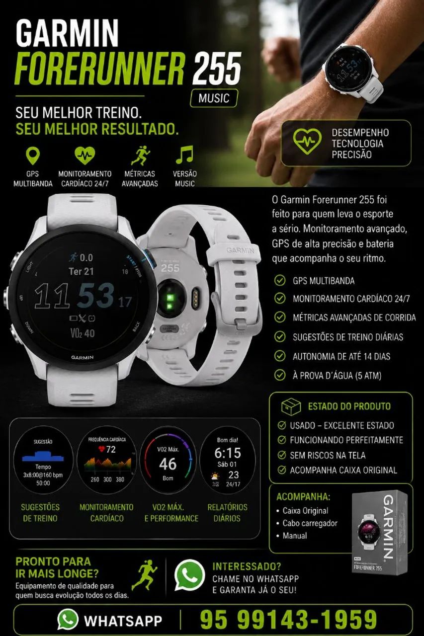 GARMIN FORERUNNER 255 MUSIC