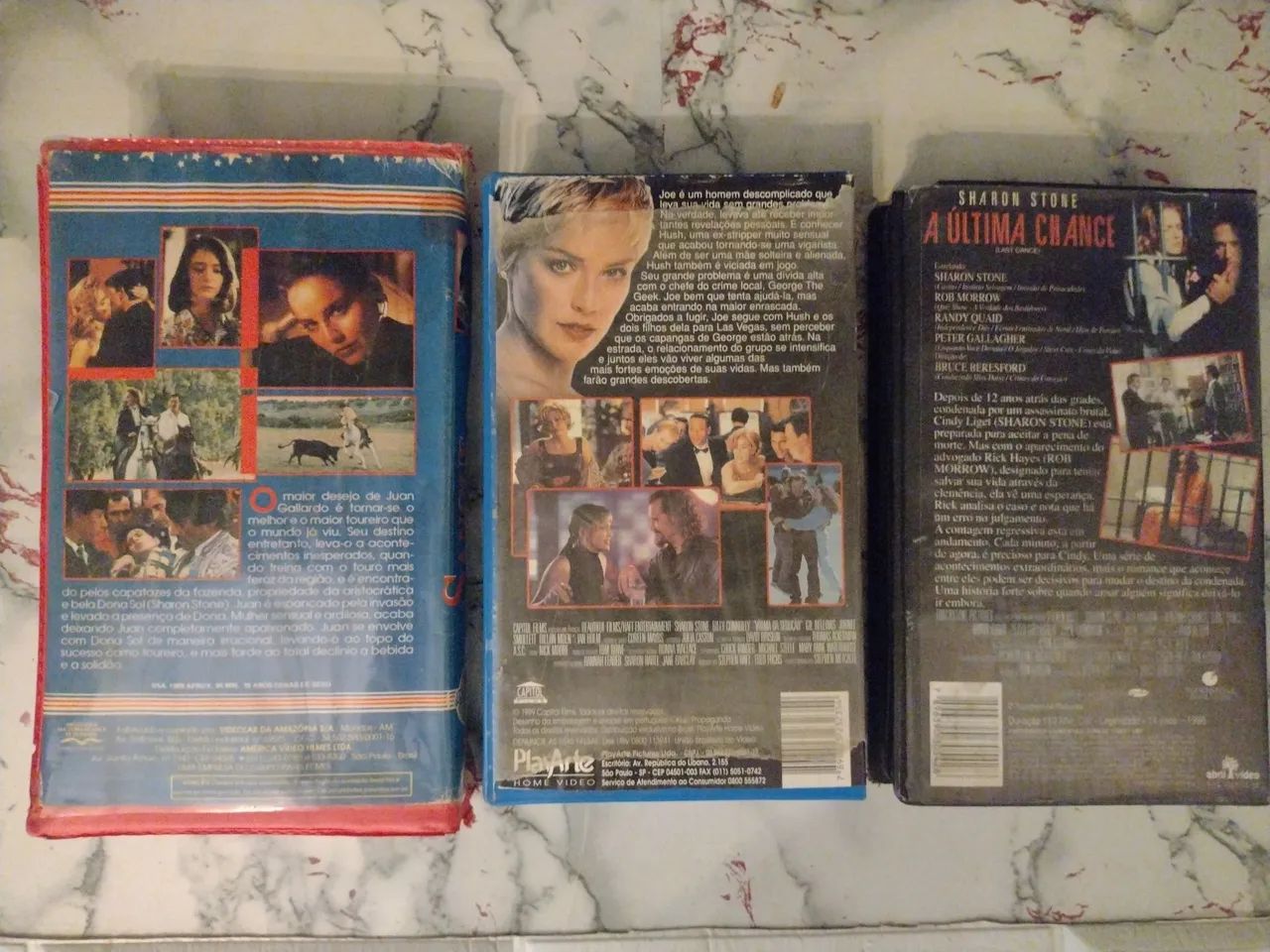 Lote de 3 Vhs Sharon Stone  - Foto 4