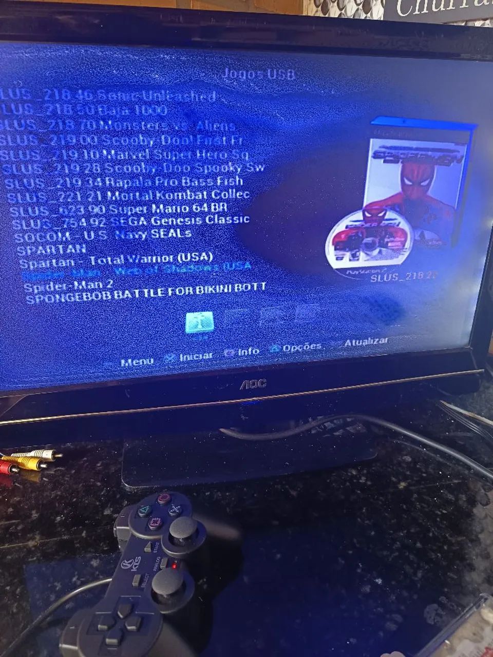 Playstation 2 com HD 
