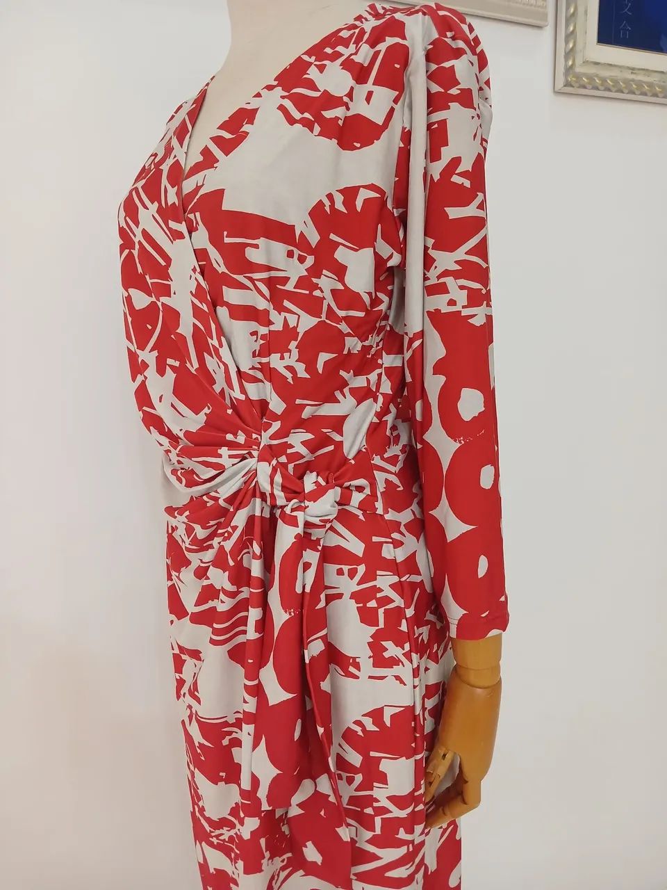Vestido Estampado Vermelho  - Foto 2