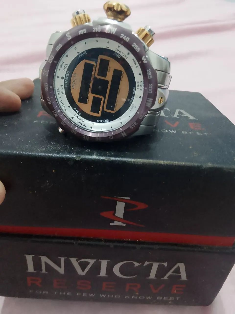 Relógio invicta reserve importado DIGITAL  - Foto 2