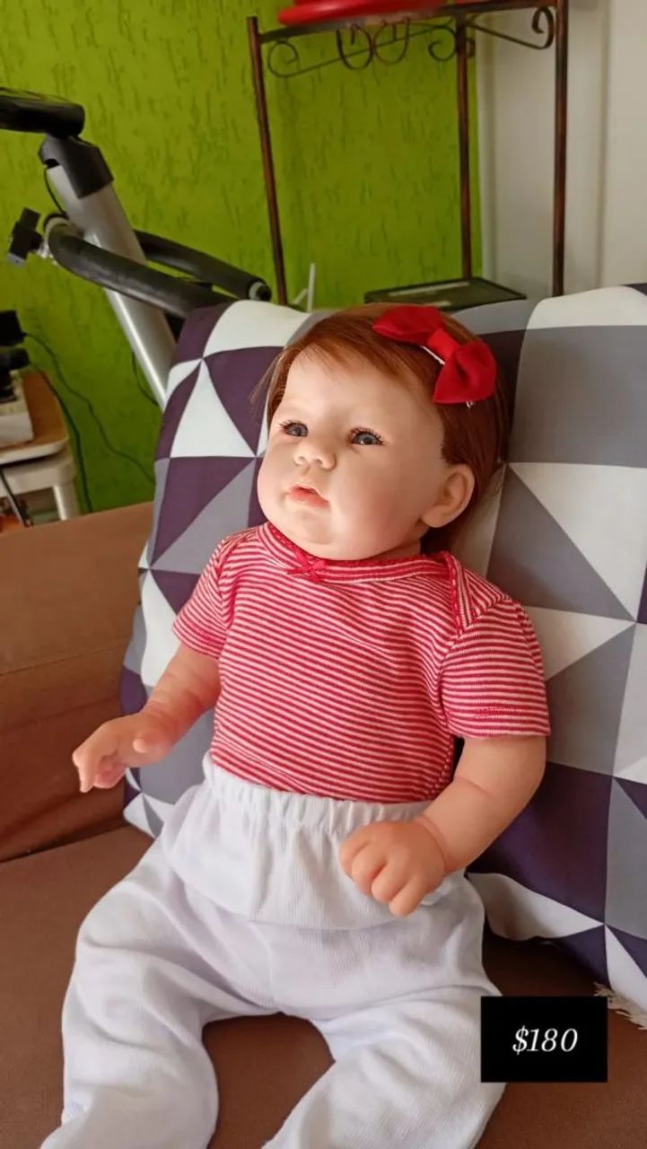 Boneca bebê reborn 