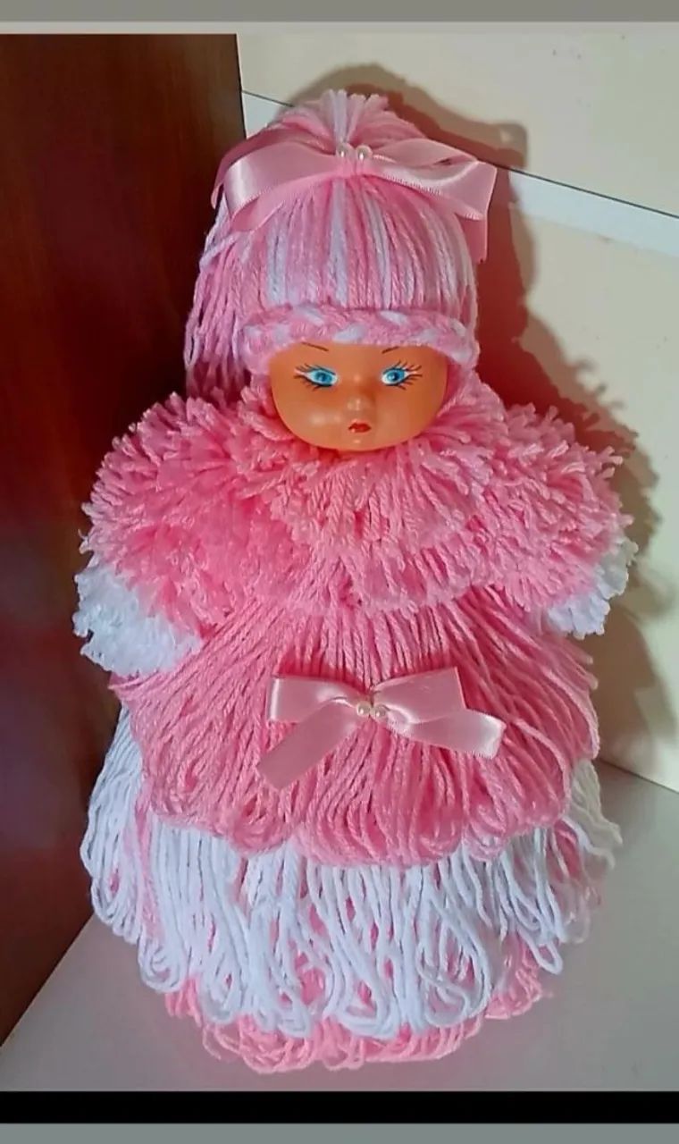 Bonecas de lã 