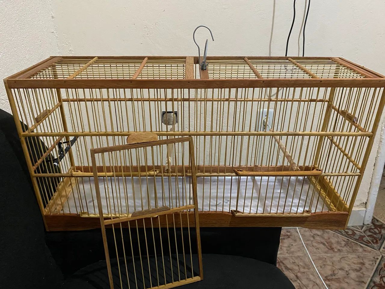 Voador malha fina zero 65 cm com divisoria
