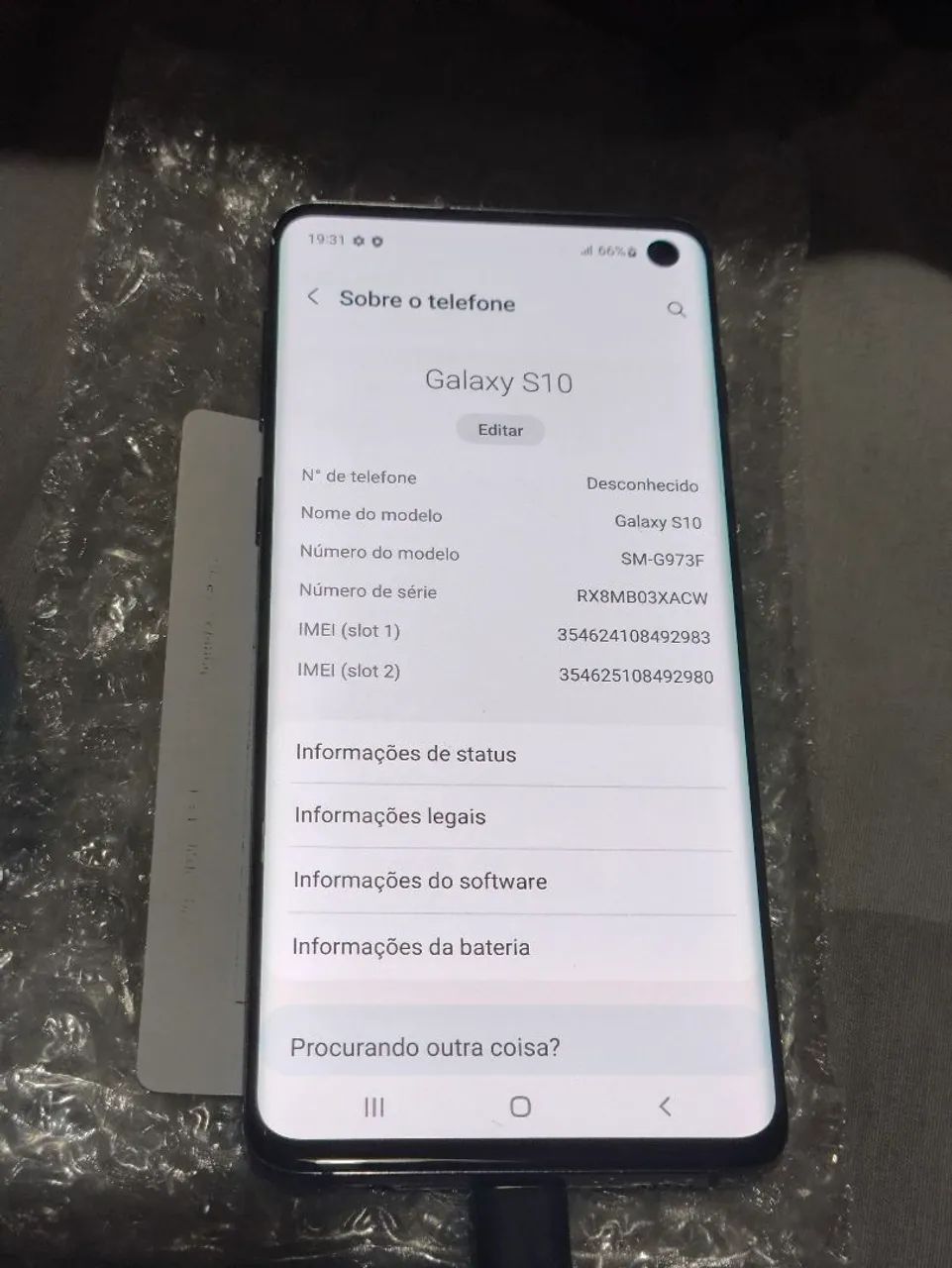 Samsung s10 128gb 8 ram , funciona perfeito  - Foto 4