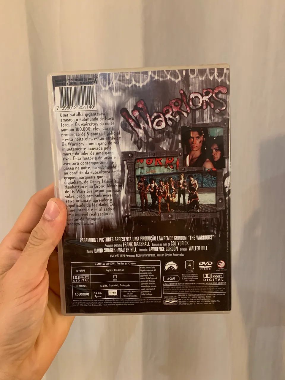 DVD original Warriors Selvagens da Noite - Foto 4