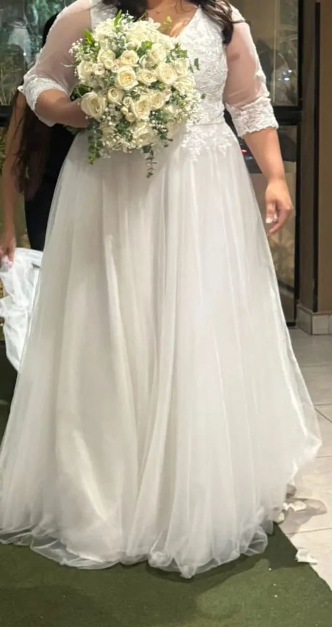Vestido de noiva plus size - Foto 4