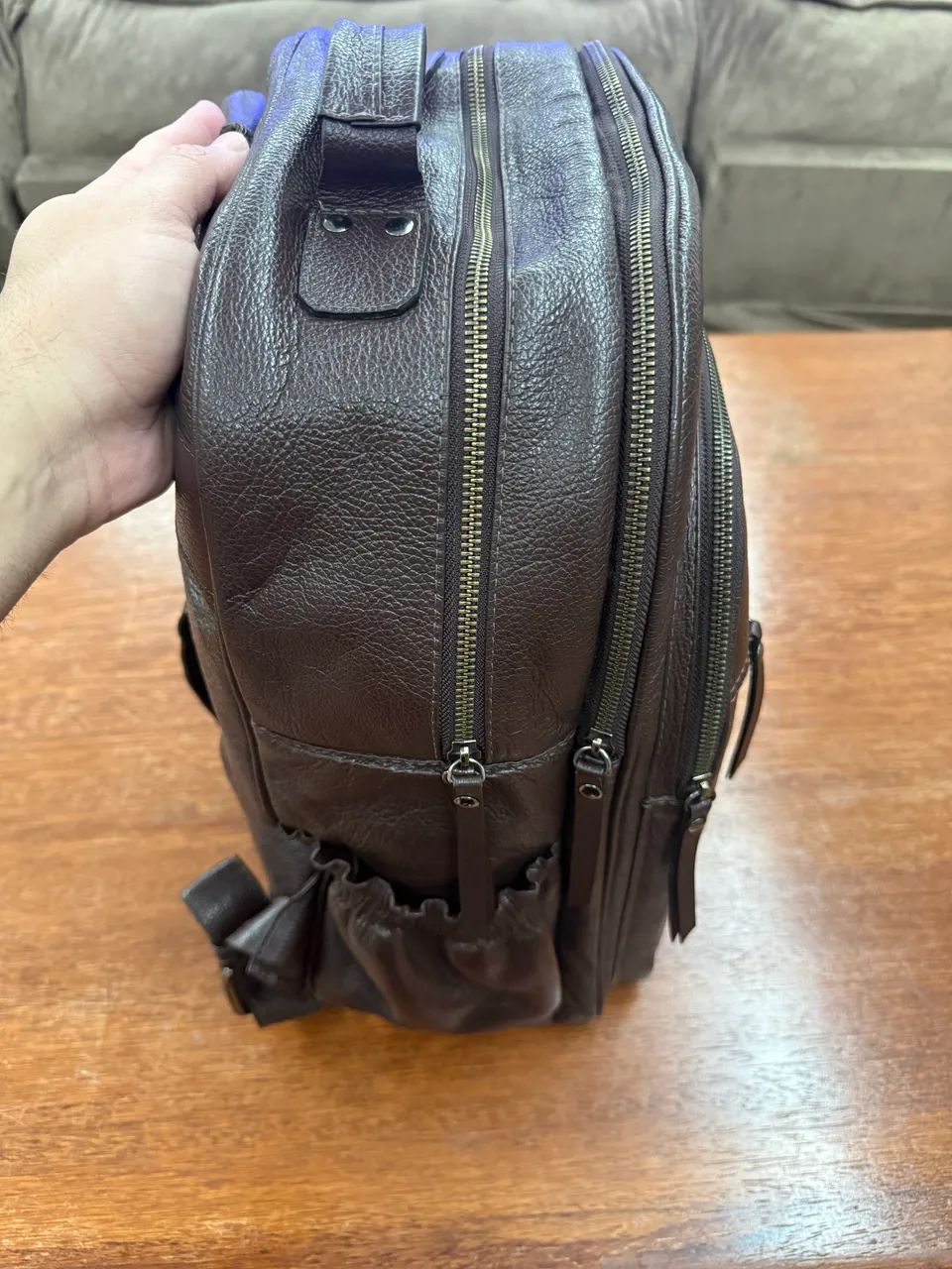 Mochila de couro  - Foto 2