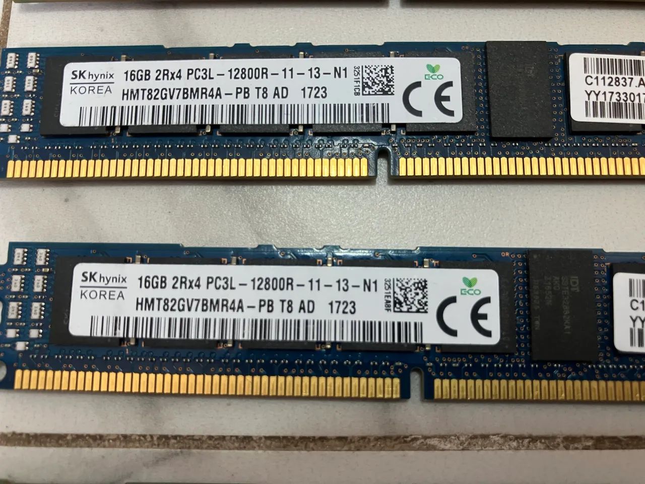Memória ecc ddr3 16 GB