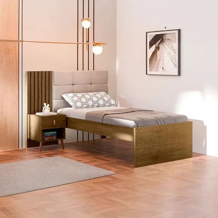 Cama lady solteiro captonê Nova a pronta entrega 