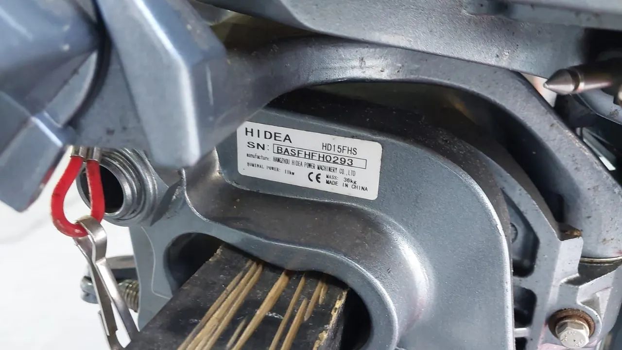 Motor de Popa Hidea 15 HP 2 Tempos - Zerado - Foto 3