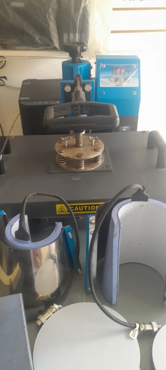 Prença plana sublimação 7x1 - Foto 5