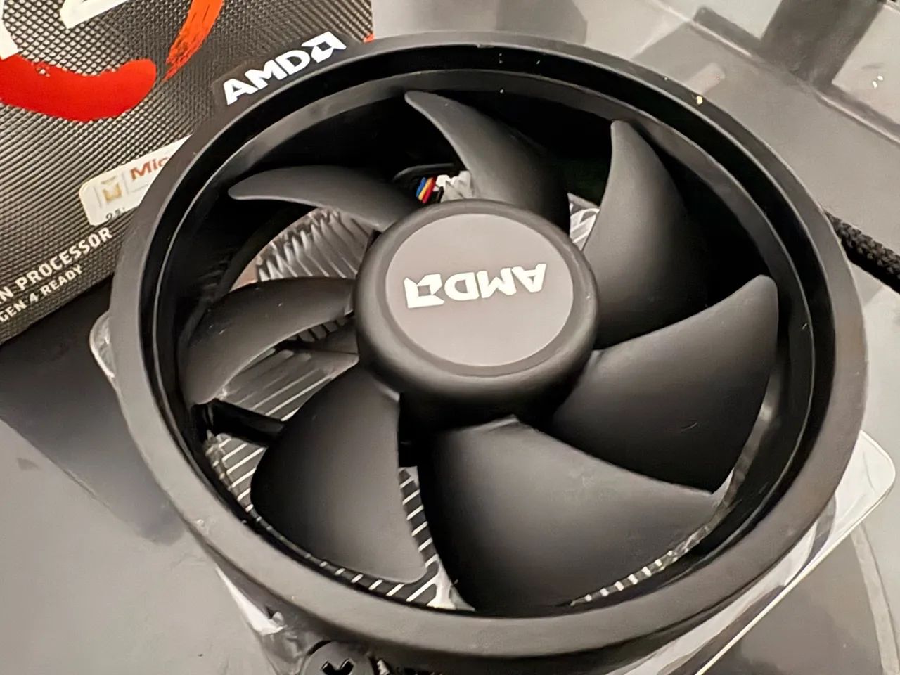 Cooler AMD Original 65w Socket AM4 e AM5 Stealth p/ Ryzen e Athlon - Foto 5