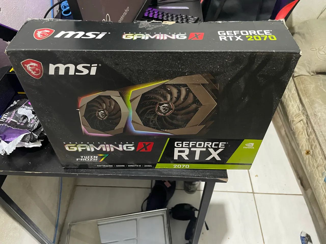 ? Placa de vídeo: RTX 2070 GAMING X 8Gb MSI - Foto 4