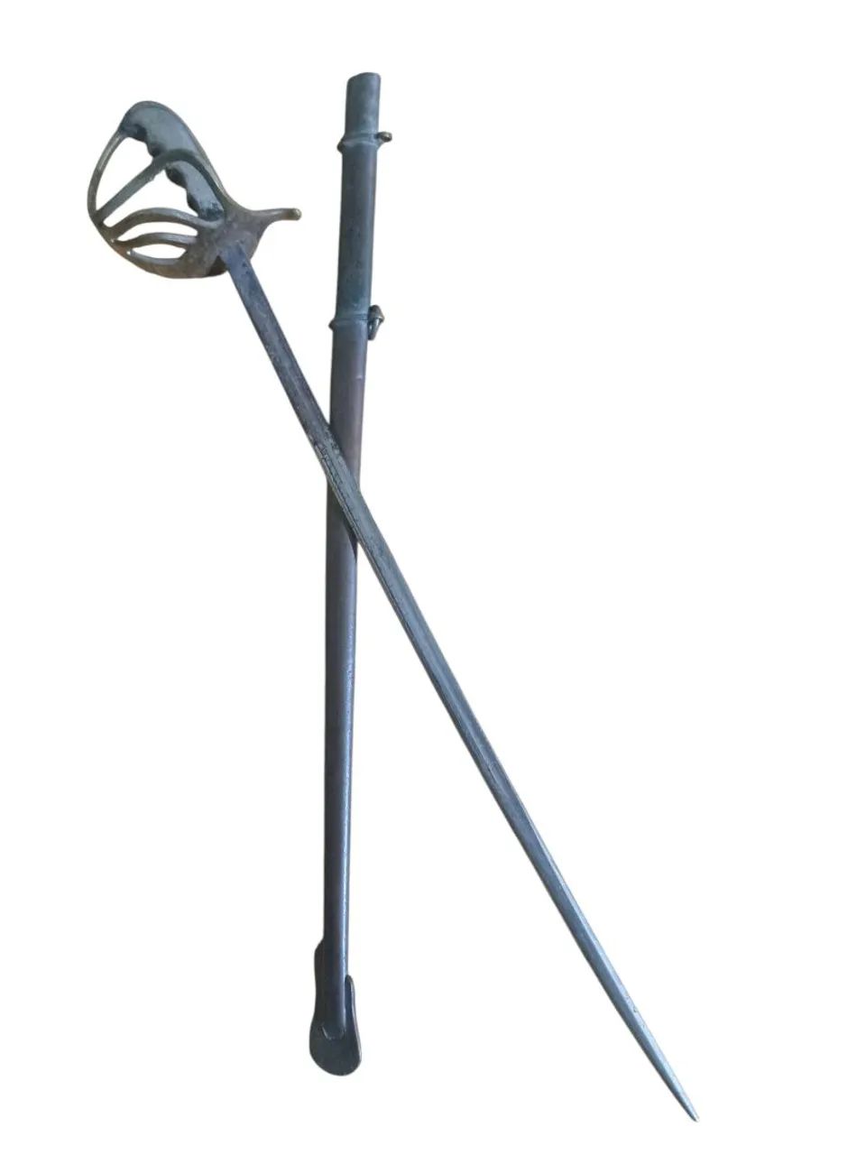 Miniatura de espada militar antiguidade colecionador