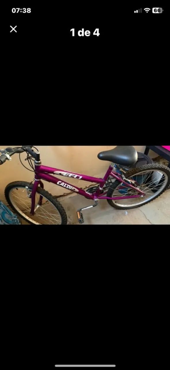 bicicleta caloi lilás  - Foto 2