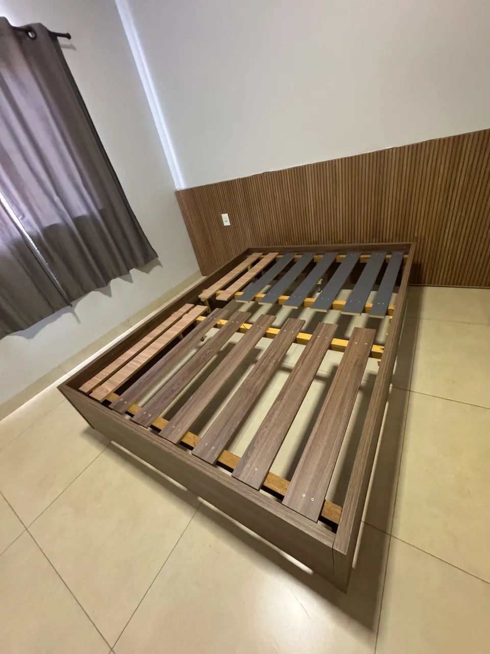 Cama casal madeira estilo japonês  - Foto 5