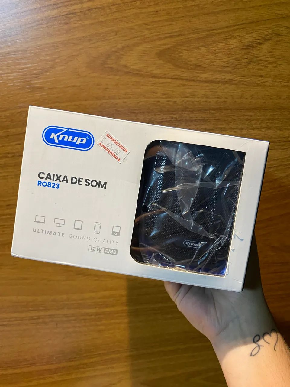 Caixa de som Knup