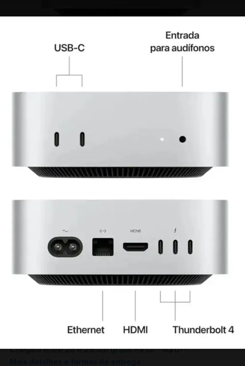 Mac mini m4 16ram 256SSD - Foto 2