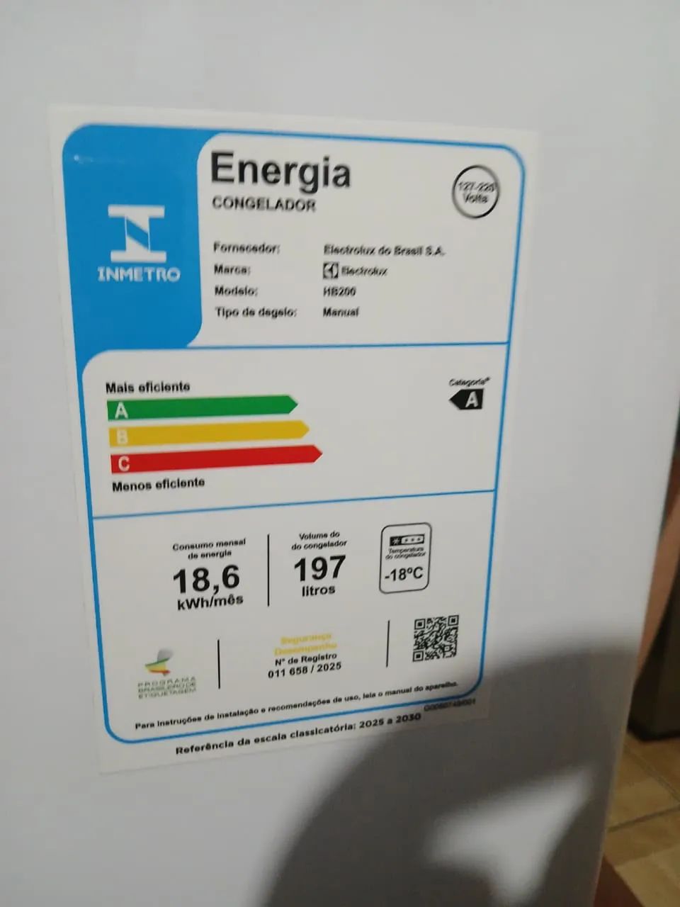 Freezer Electrolux 197Litros - Foto 5
