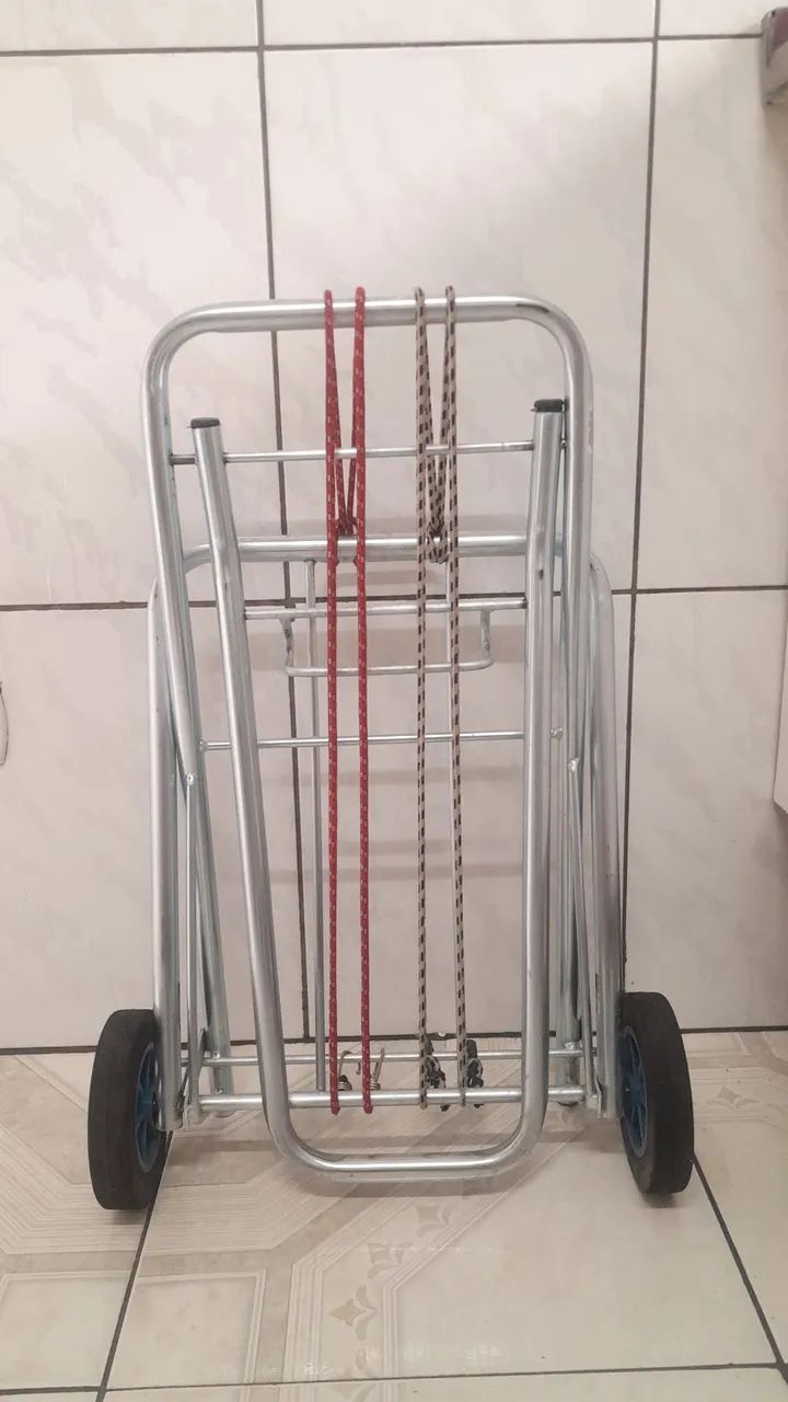 CARRINHO DE COMPRAS DOBRÁVEL.  - Foto 5