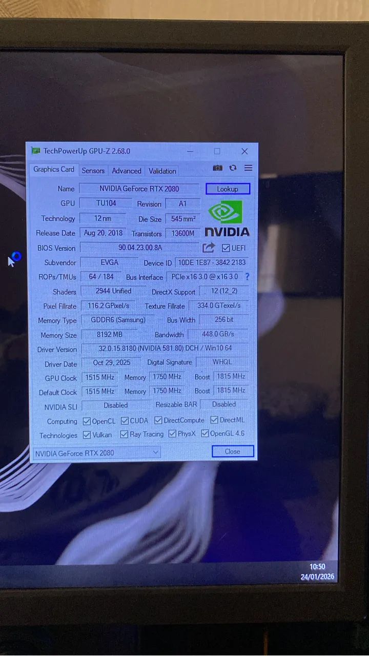 RTX 2080 XC ultra EVGA 8gb - Foto 4