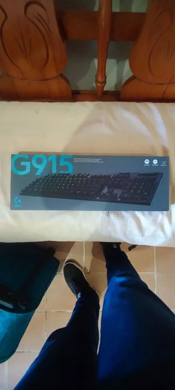 Novo teclado Logith