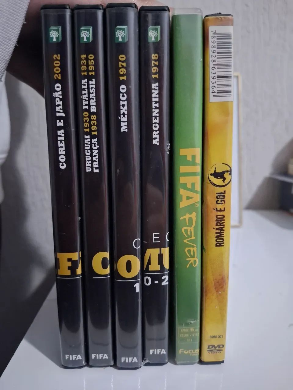 DVDs sobre futebol 