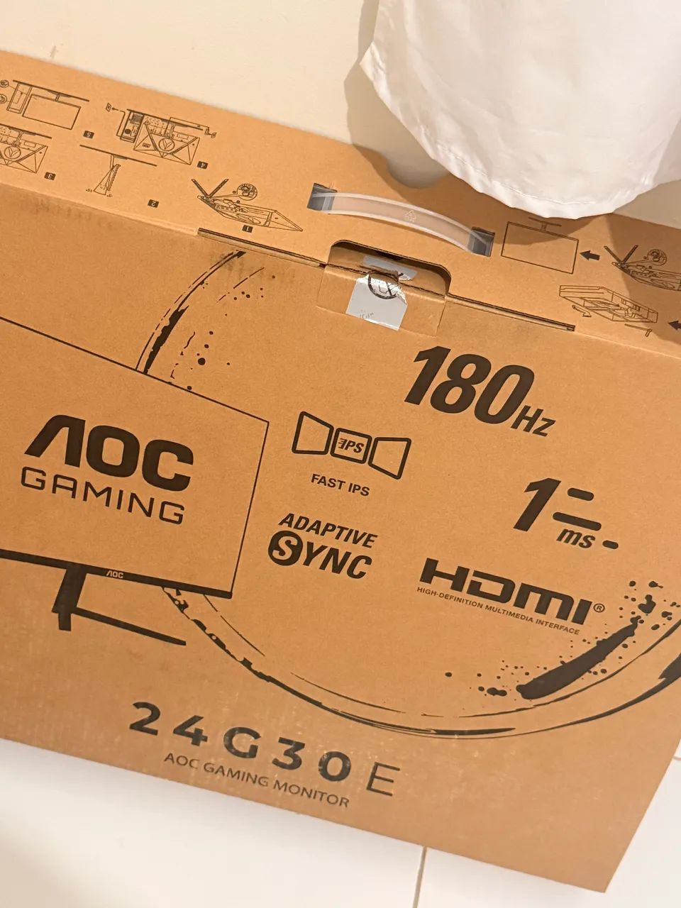 MONITOR AOC 180hz novo - Foto 2