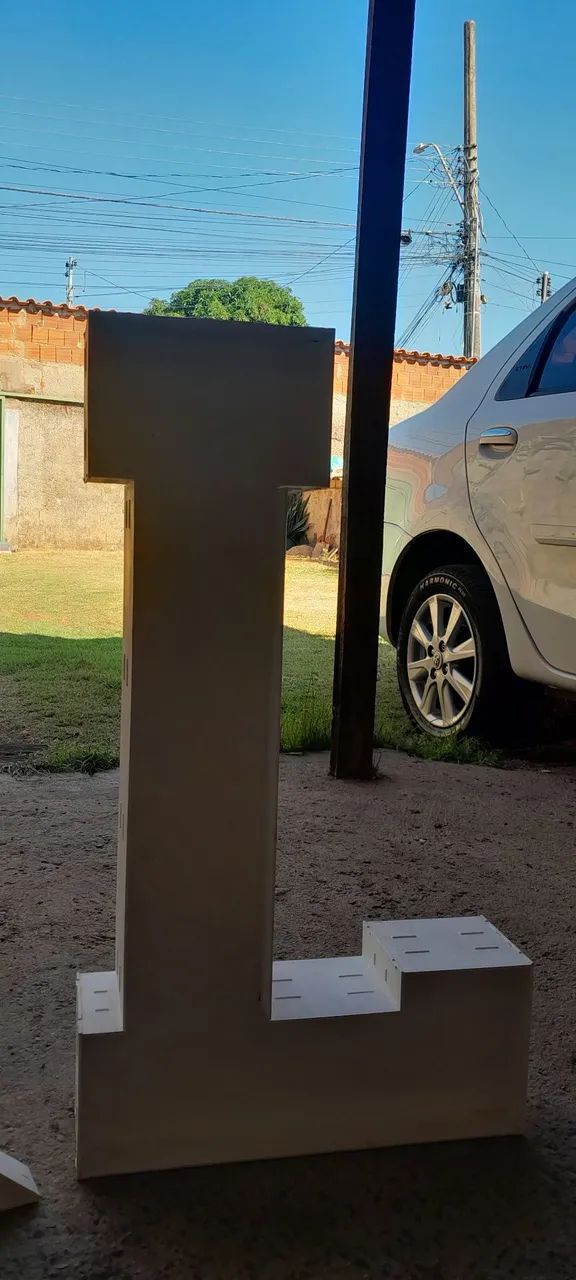 LETRAS CAIXA EM MDF - Foto 4
