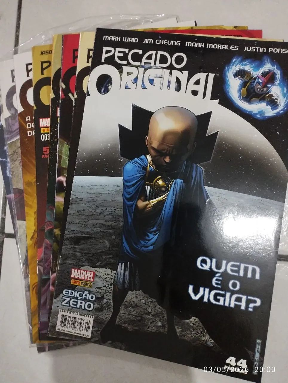 HQ quadrinhos Marvel Saga Pecado Original 2015