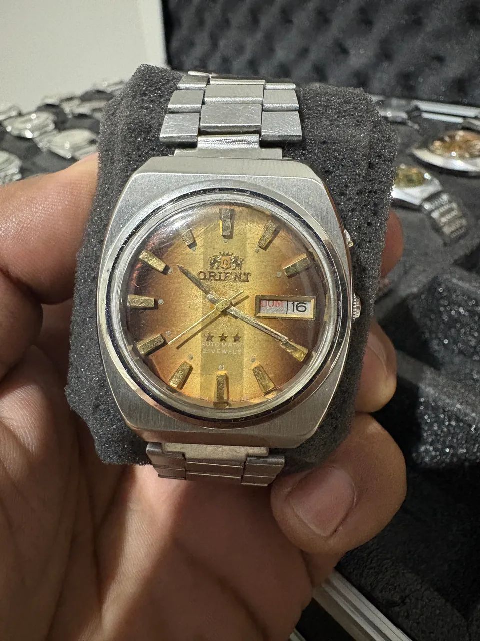 Orient automático década de 70/80 peça de minha coleção  - Foto 2