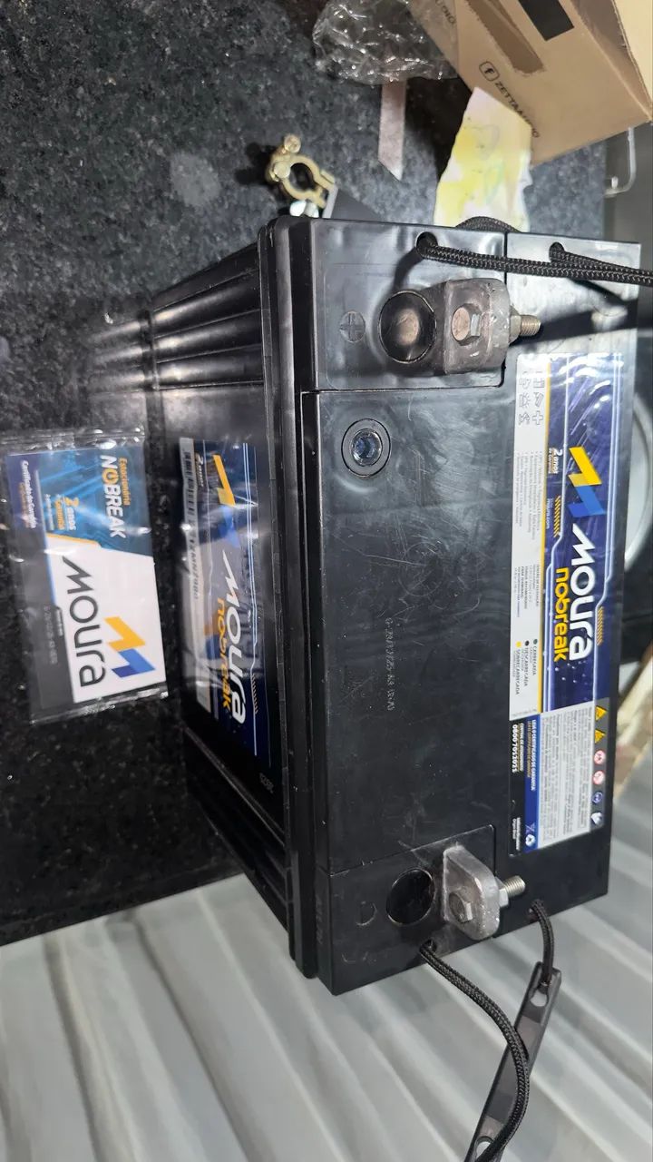 Bateria Moura 115a nova na garantia  - Foto 2
