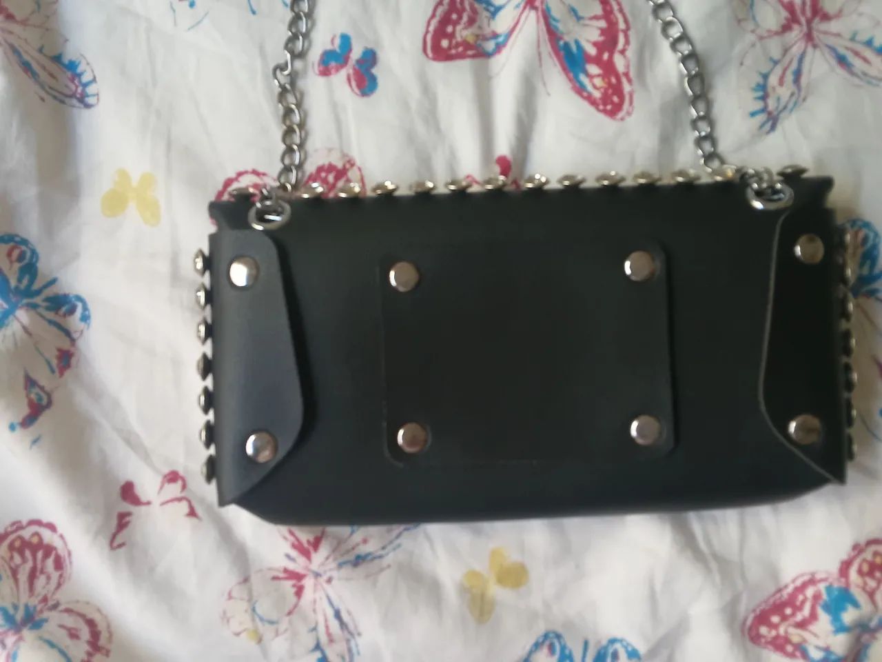 Bolsa preta de festa - Foto 3