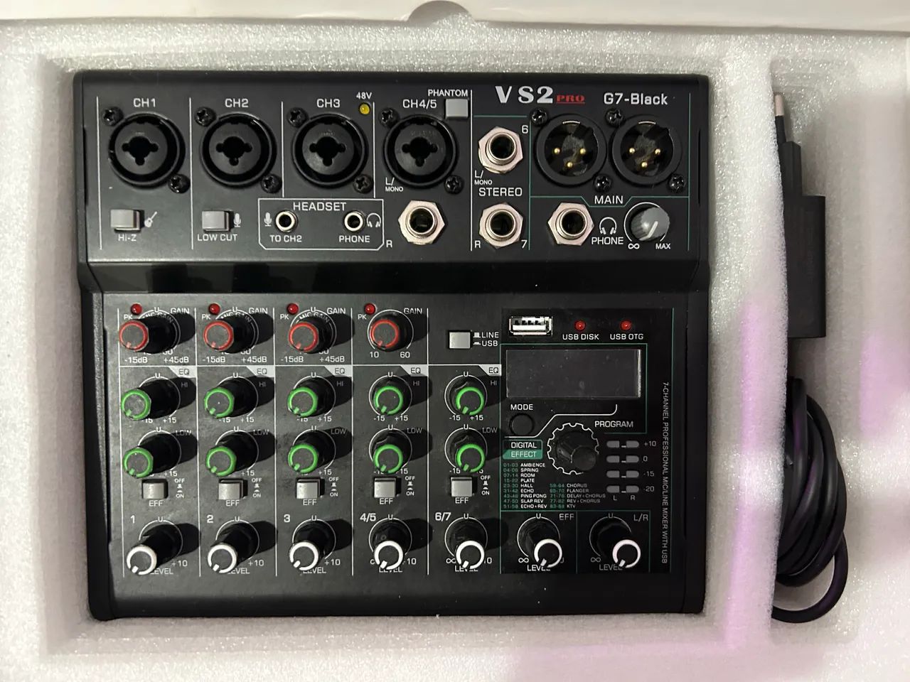 Mesa de Som VS2 PRO G7 ? Nova - Foto 3