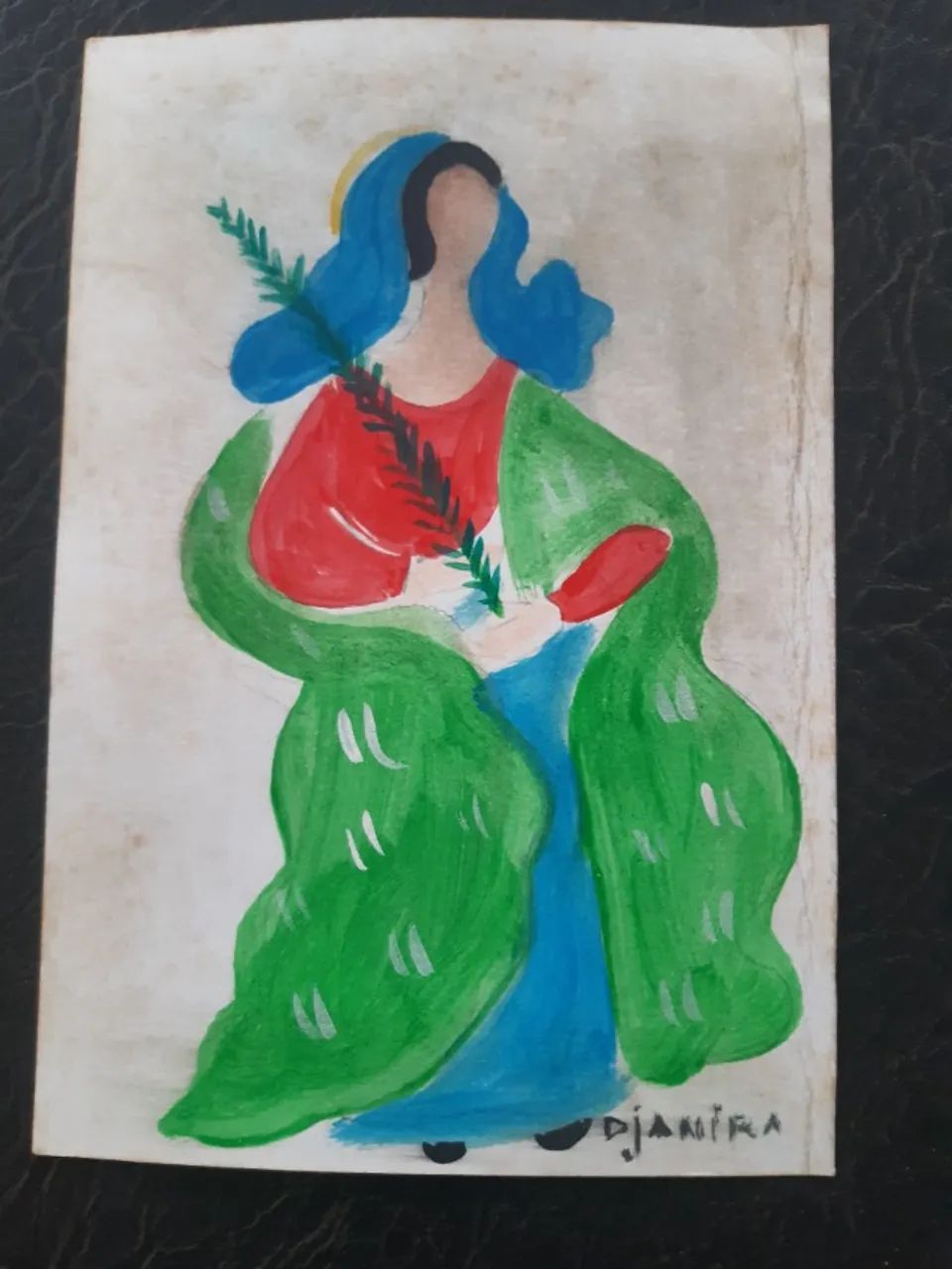 Desenho aquarelado Djanira - Foto 2