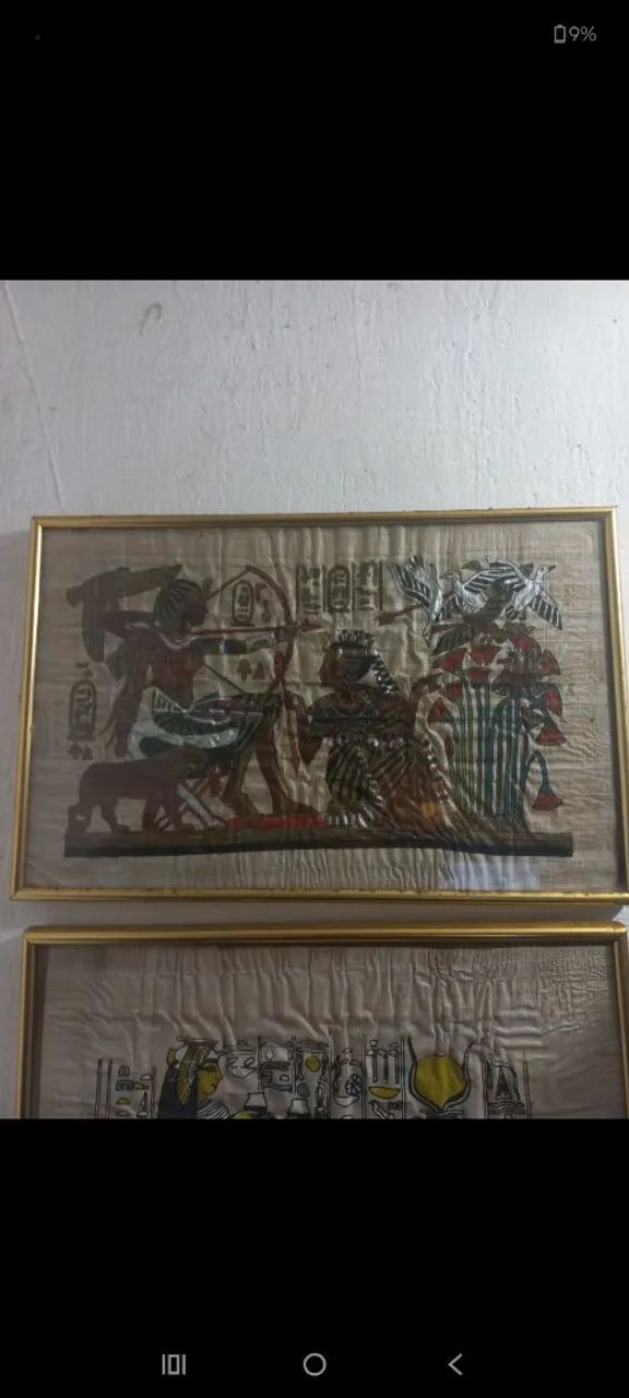Quadro papiro egípcio  - Foto 2