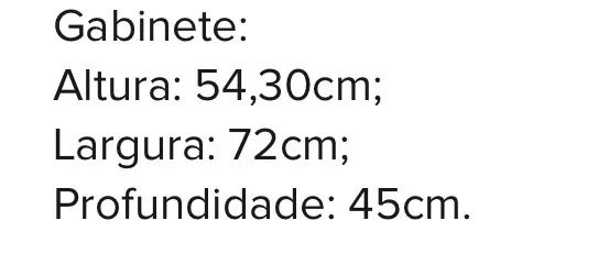 Gabinete de banheiro + Cuba - Foto 3