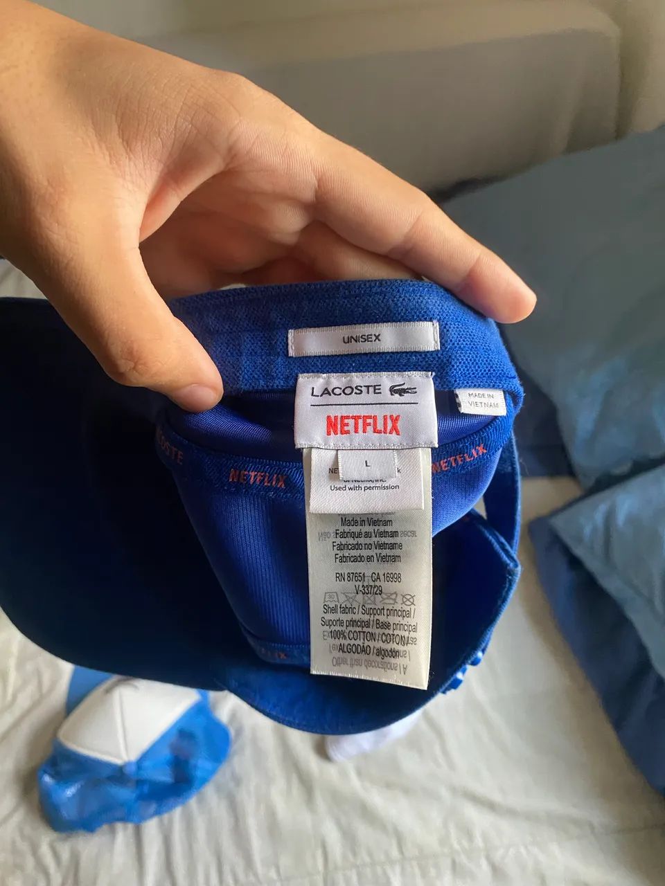 Boné Girolle Lacoste x Netflix - Foto 2