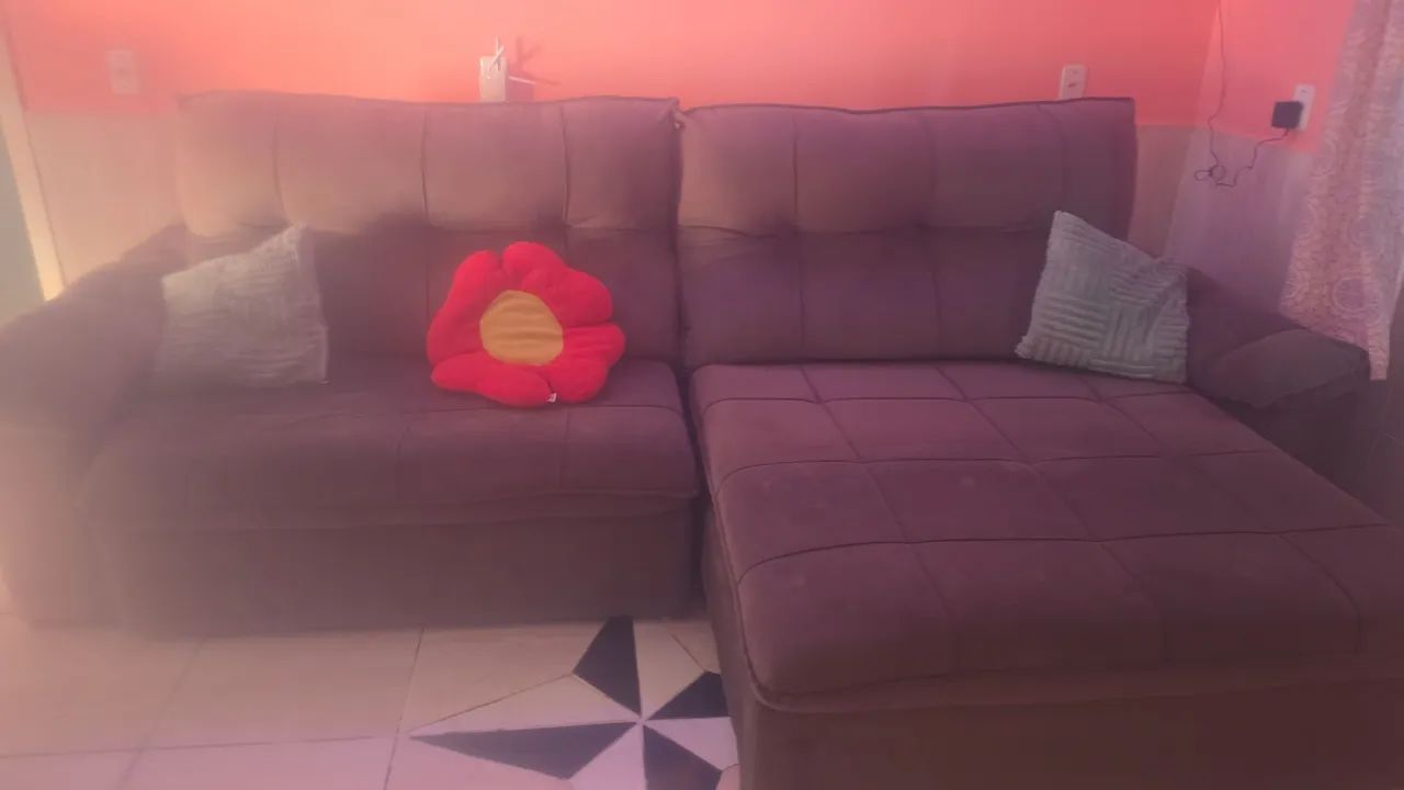 Sofa retrátil e reclinável  com carregamento USB  - Foto 4