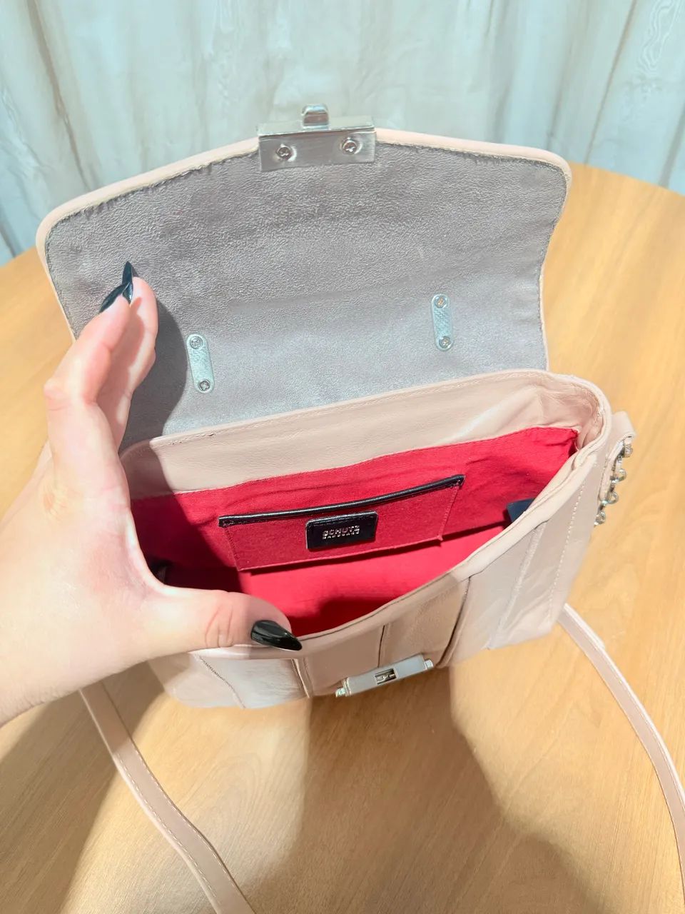 Bolsa Schutz Original Bege - Foto 5