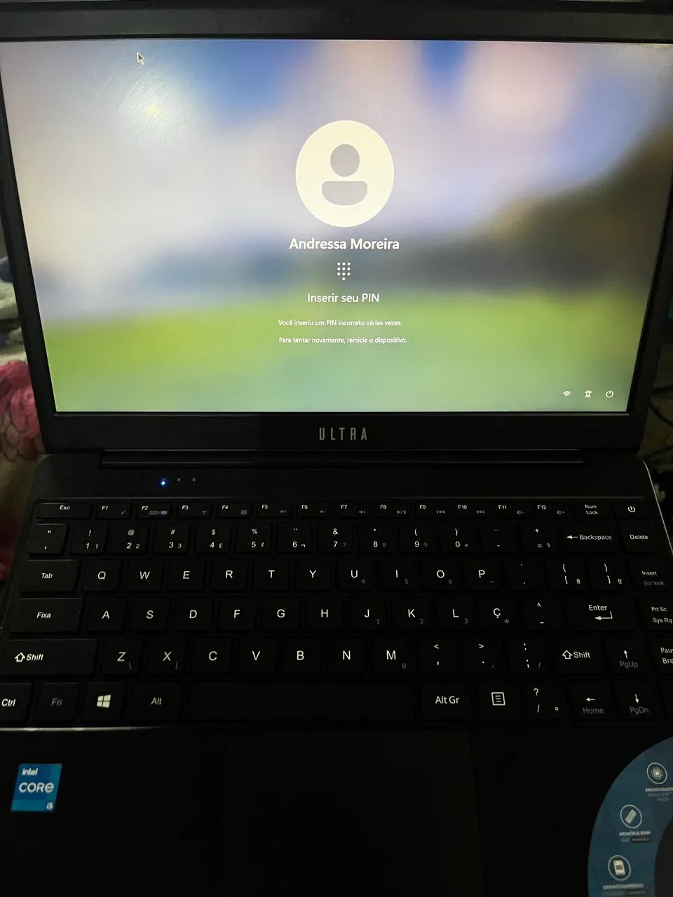 Venda de nootebook ultra i5